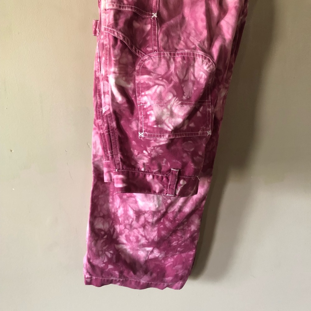 Pink Tie-Dye Women's Pants